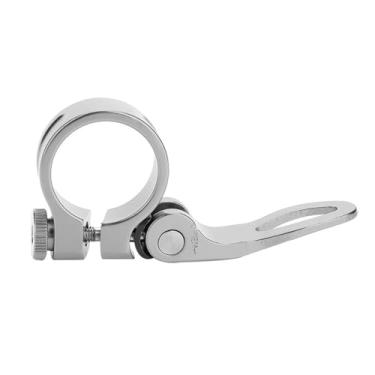 Imagem de Braçadeira de selim 31,8, liberação rápida Road Bike Selim braçadeira de bicicleta 31,8 mm braçadeira de selim grampo de selim grampo de fixação acessório de ciclismo