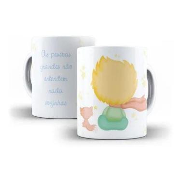 Imagem de Caneca Porcelana Coleção O Pequeno Príncipe 06 - Villa Caneca