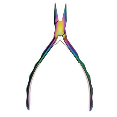 Imagem de Alicate de Nariz de Corrente da Série Chroma, Revestido de Titânio Arco-íris