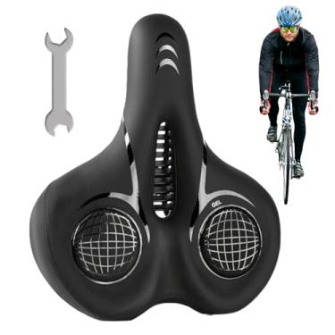 Imagem de Selim De Bicicleta | Almofada Confortável para Ciclismo | Assento Impermeável e Respirável para Bicicletas de Montanha e Estrada, Conforto Ergonômico para Adultos