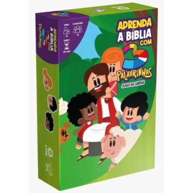 Imagem de Aprenda a bíblia com 3 palavrinhas - jogo de cartas + livreto - LION E