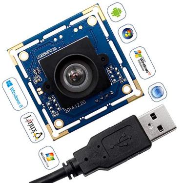 Imagem de Módulo de câmera USB de 8 Megapixels com Sony IMX179 Sensor Webcam Super HD 3264X2448 Câmera USB integrada para industrial, USB com câmera para Linux Windows Android Mini Web Cams Plug&Play OTG compatível com webcam