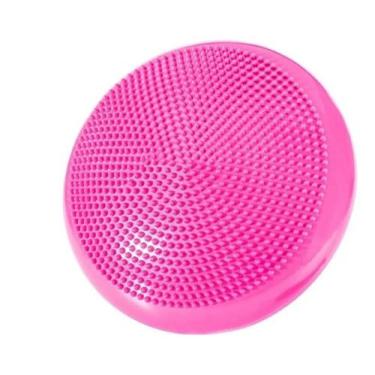 Imagem de Disco De Equilíbrio Inflável Yoga Pilates Fisioterapia - IMPORT, Rosa
