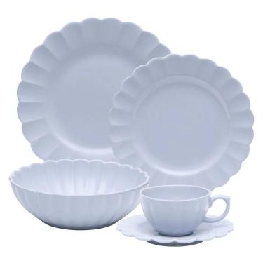 Imagem de Aparelho de Jantar 30 Peças Flora Áster Oxford