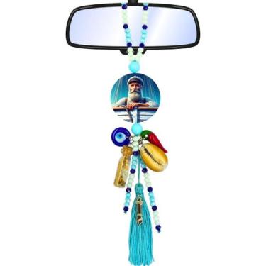 Imagem de Chaveiro Guia Patuá Proteção Marinheiros Retrovisor Carro - Balaio de 