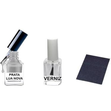 Imagem de Tinta Retoque Tira Risco Carro Toyota - Prata Lua Nova - Jhow Adesivos