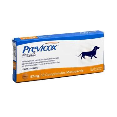 Imagem de Previcox 57mg para Cães  Caixa com 10 Comprimidos - Boehringer Ingelhe