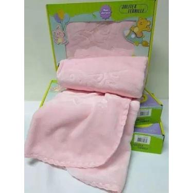 Imagem de Cobertor Infantil Touch Texture Relevo Jolitex Ternille, Menina