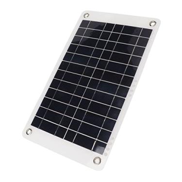 Imagem de Carregador de Painel Solar Semiflexível Em Silício Monocristalino 8.5W para o Carregador de Bateria Solar, Luz e Portátil, Bateria, Economia Energia para Uso Diário