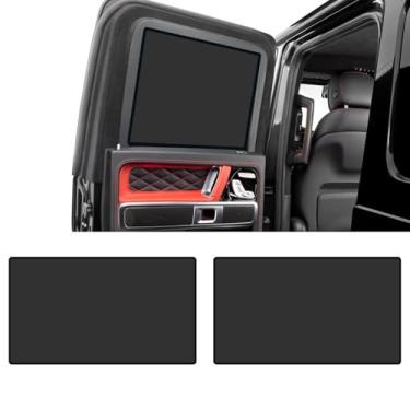 Imagem de SamWinGear Cortinas de janela de carro para bebês e privacidade, 2 peças de persianas de janela de carro, persianas magnéticas automáticas, cortina de vidro traseira 99% de proteção UV blackout