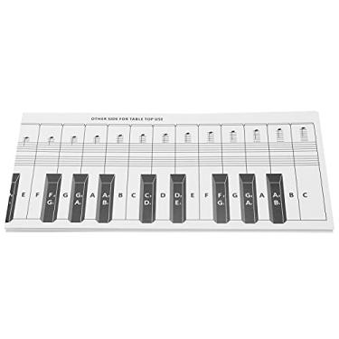 Imagem de Piano Teclado do Teclado Nota 88 Chaves Exercício Tabela Tabela Portátil Papel Revestido Piano Nota ChartKeyboard ChartChartTarted Get Ratio for para
