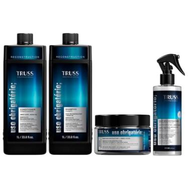 Imagem de Kit Truss com Shampoo + Condicionador 1L, Máscara e Finalizador