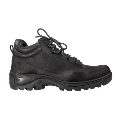 Imagem de Bota Masc Adventure Couro Mustang Preto - Cód 7550 (Preta, BR, Adulto, Numérico, 42)