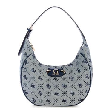 Imagem de GUESS Bolsa de ombro Neda Hobo, logotipo azul-marinho