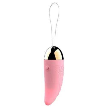 Imagem de Vibrador Bullet Recarregável Com Luz Brinquedo Erótico Estimulador Clitoriano Recarregável [ROSA]