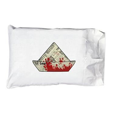 Imagem de Capa de almofada de tubarão chapéu única - SS Georgie assustador palhaço filme de terror