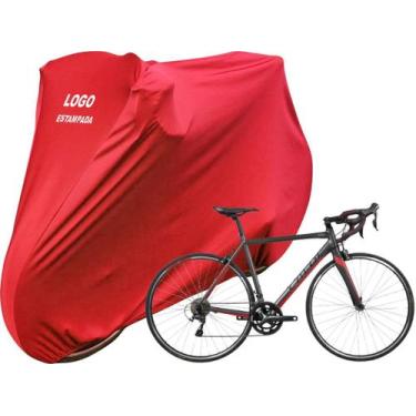 Imagem de Capa Tecido Para Bike Caloi Strada Racing Speed Anti Risco - Mz, Verme