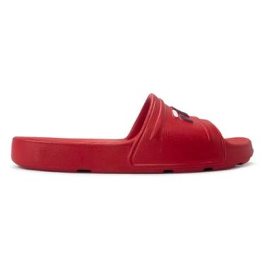 Imagem de Chinelo Fila Sleek Slide Masculino Vermelho