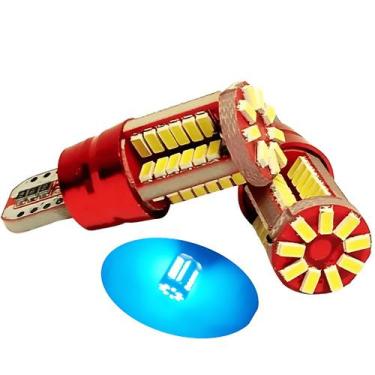 Imagem de Lâmpadas Pingo T10 57 Leds W5w Canbus Canceller Azul Cristal - 2 Un - 