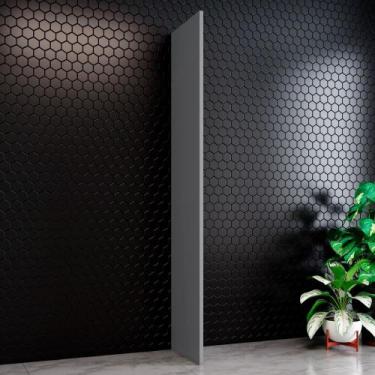 Imagem de Lateral 49cm em MDF Fechamento de Geladeira para Cozinha Americana / E