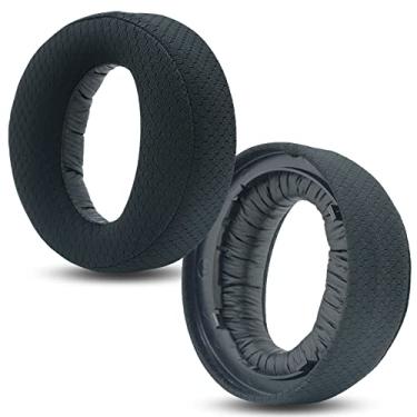 Imagem de HTINDUSTRY Almofadas De Substituição Para Fones Ouvido Sem Fio Compatíveis Com Sony Ps5 E Playstation 5 Pulse 3D, Duráveis Tecido Respirável Espuma
