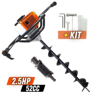 Imagem de Perfurador de Solo Para Agricultura Vulcan VPS520 á Gasolina 2T 52cc C