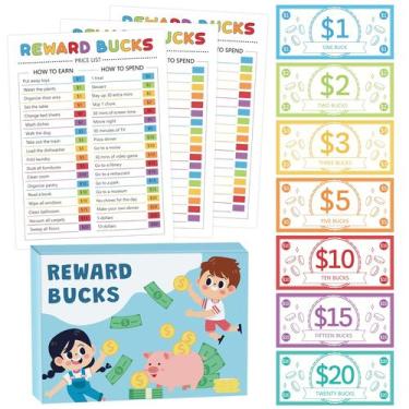 Imagem de Reward Bucks Charts ezDhuaWuse 633 unidades para crianças de volta às 