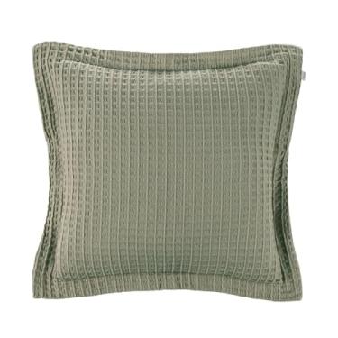 Imagem de Karsten, Almofada Decorativa Karsten Denver 100% Algodão Piquet Quadrada Cor:Pistache;Desenho do Tecido:Piquet
