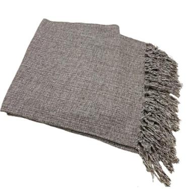 Imagem de Manta Para Sofá Luxo Gigante 2,40 X 1,80 (MARROM MESCLADO CRUR)