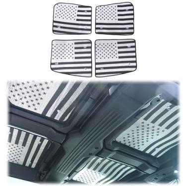 Imagem de Para 2024 2025+ Hummer EV SUT Pickup Accessories Sun Shade, não cederá telhados interiores do carro/para-brisa dianteiro protetor solar isolamento de blocos de calor UV, KIT (sombra solar de cobertura