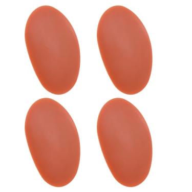 Imagem de HARFINGTON 4 peças de costelas de cerâmica 8,7 cm x 5,4 cm ferramentas de escultura de cerâmica de borracha de silicone macio para acabamento, modelagem e suavização, remoção de marcas de dedo