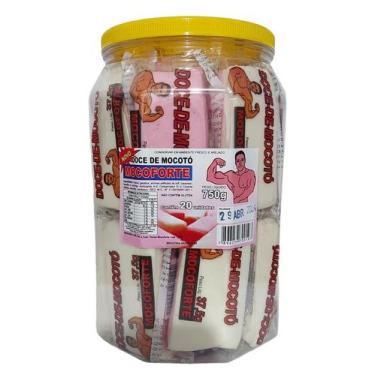 Imagem de Geléia Mocotó Mocoforte 20 Unid 37,5G Sabor Baunilha Moran