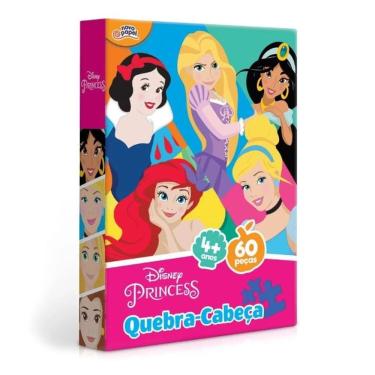 Imagem de Puzzle 60 Peças - Princesas Disney - Toyster