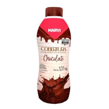 Imagem de Cobertura para Sorvete Chocolate 1,3kg - Marvi