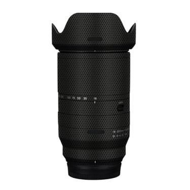 Imagem de Adesivo protetor de câmera de película de vinil para lente para Tamron 18-300 mm F3.5-6.3 adequado para acessórios de fotografia Fuji Mount 18-300 (preto matriz)