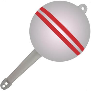 Imagem de Boia Paulistinha Plástica Simples Cores Para Pesca de Carpa Cabeçuda R