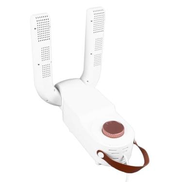 Imagem de Generic Secador de Calçados, Secador de Sapatos Elétricos Portáteis de 90 Graus Dobramento Retardador de Chama Silenciosa Secagem Rápida para Vários Materiais (Plugue da UE 220V)