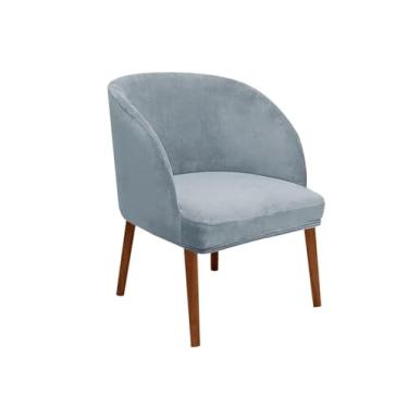 Imagem de Capa elástica para cadeira de jantar, 1/2/4/6 peças, de veludo, com detalhe curvo, para apoio de braço, para hotel, casamento, escritório (4 peças/capa para cadeira A1)