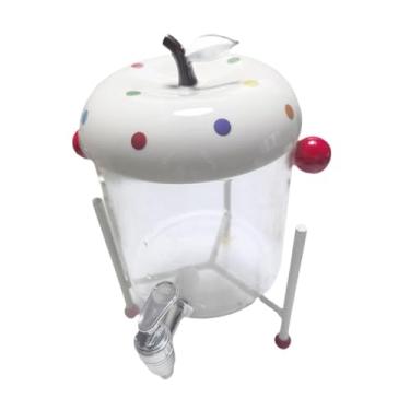 Imagem de Generic Jarra de água fria, chaleira fria com, recipiente portátil para bebidas de grande capacidade, dispensador de bebidas de vidro para uso, a