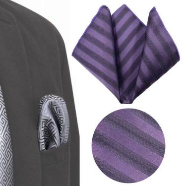 Imagem de Lenço Social Bolso Terno Smoking Festa Padrinhos Casamento - R.Pires, 