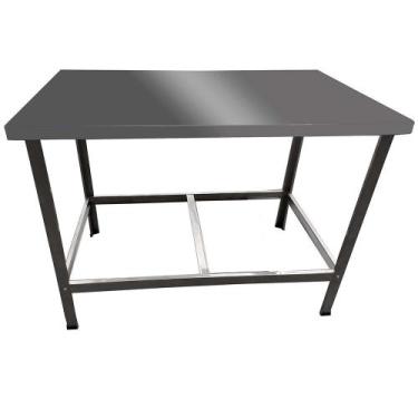 Imagem de Mesa de Manipulação Inox Slim Cefaz 70x55CM MSIS-13