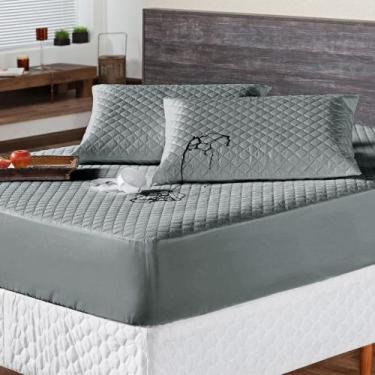 Imagem de Capa Para Colchão Casal Queen e Solteiro Impermeavel Luxo - Gaby Enxov