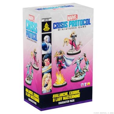 Imagem de Marvel: Crisis Protocol Avalanche, Exodus & Lady Mastermind Pacote de personagens - Jogo de super-heróis de mesa, para maiores de 14 anos, 2 jogadores, 90 minutos de reprodução, feito por Atomic Mass