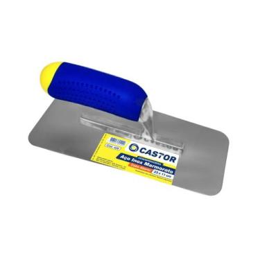 Imagem de Desemp. Aço Inox Marmorato 23X11X9CM Cabo Emborrachado - Castor