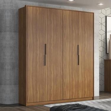 Imagem de Guarda Roupa Casal Attore 4 Portas - DEMOBILE, Amêndola Touch