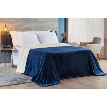 Imagem de Cobertor Alaska Toque Aveludado Fleece King c/ Sherpa - Bia Enxovais, 