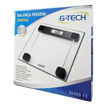 Imagem de Balança Corporal G-tech Glass 11 Digital Doméstico Vidro Temperado Mod