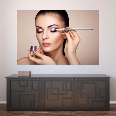 Imagem de Painel Adesivo de Parede - Salão de Beleza - Maquiagem - 827png - Allo