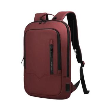 Imagem de Mochila Slim Impermeável Para Laptop Masculina 15.6 17 Polegadas Heroi