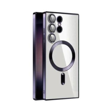 Imagem de Capa De Silicone Transparente Com Proteção De Lente Para Samsung Galax